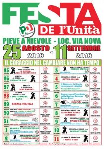 programma Pieve Nievole